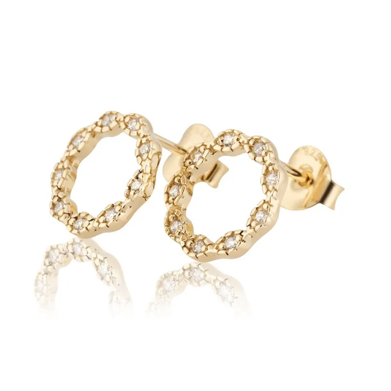Carolina Gynning smycken Gynning Jewelry Safe And Sound Örhängen Guld GP35