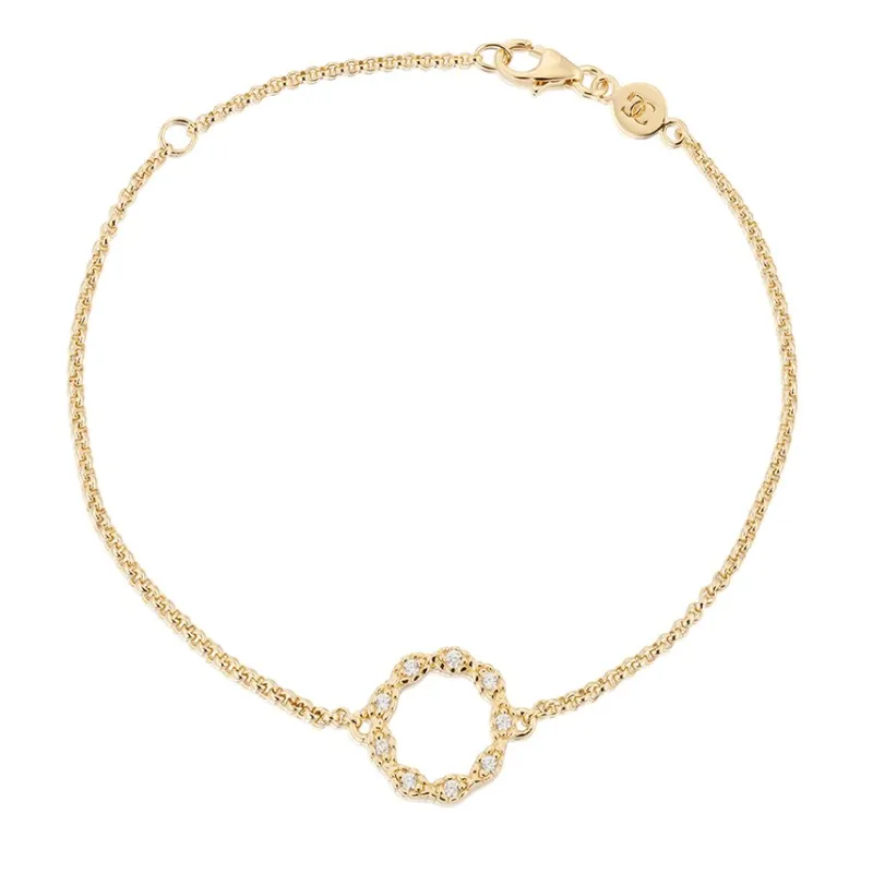 Armband Gynning Jewelry Safe And Sound Guld GP34