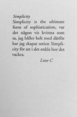 Carolina Gynning smycken Gynning Jewelry Simplicity Halsband (Mega kampanj)