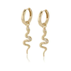 Carolina Gynning smycken Gynning Jewelry Snake Örhängen