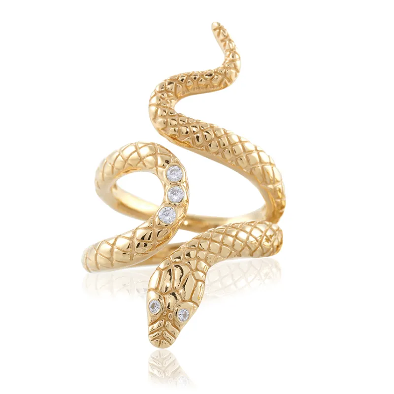 Carolina Gynning smycken Gynning Jewelry Snake Ring gp4