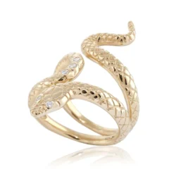 Carolina Gynning smycken Gynning Jewelry Snake Ring gp4