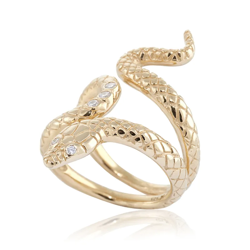 Carolina Gynning smycken Gynning Jewelry Snake Ring gp4