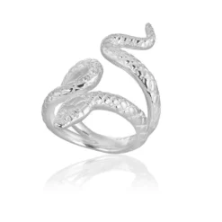 Carolina Gynning smycken Gynning Jewelry Snake ring – Silver