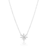 Carolina Gynning smycken Gynning Jewelry Snowflake Halsband (Silver)