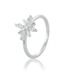 Carolina Gynning smycken Gynning Jewelry Snowflake Ring (Silver)