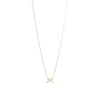 Carolina Gynning smycken Gynning Jewelry Sparkling Ellipse Mini Halsband (Guld)