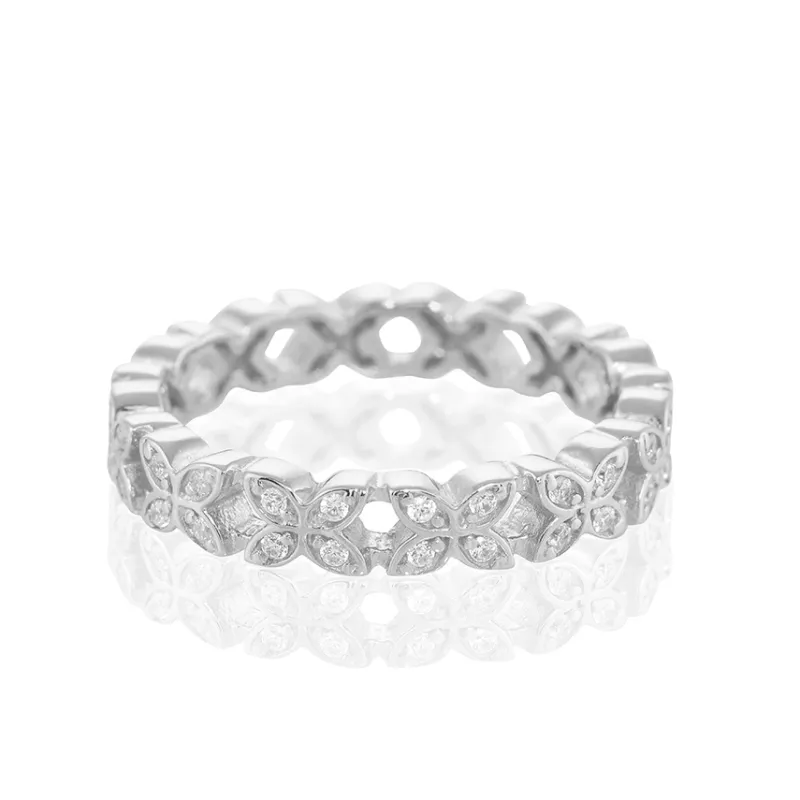 Carolina Gynning smycken Gynning Jewelry Sparkling Ellipse Mini Ring Guld gp38