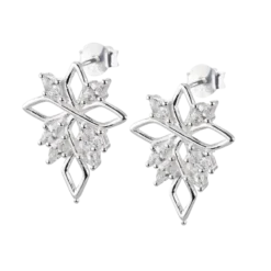 Carolina Gynning smycken Gynning Jewelry Sparkling Starwish Örhängen (Silver)