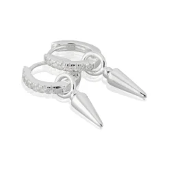 Carolina Gynning smycken Gynning Jewelry Spear of life örhängen creol (Silver)