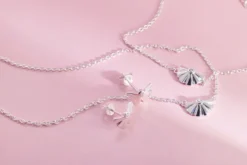 Carolina Gynning smycken Gynning Jewelry Sunfeather Halsband (Silver)