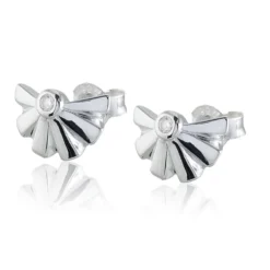 Carolina Gynning smycken Gynning Jewelry Sunfeather Örhängen (Silver)