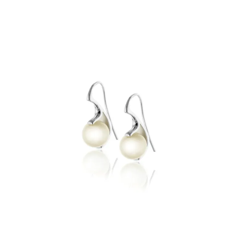 Carolina Gynning smycken Gynning Jewelry Sweetness Pearl Örhängen Silver S204