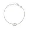 Armband Gynning Jewelry The Knot Mini Silver s225