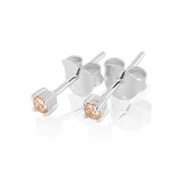Carolina Gynning smycken Gynning Jewelry Time To Glow Mini Örhängen XS Champagne Silver