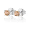 Carolina Gynning smycken Gynning Jewelry Time To Glow Mini Örhängen S Champagne Silver