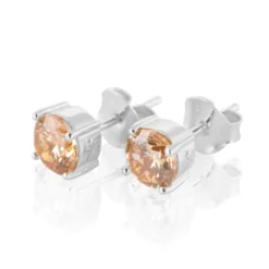 Carolina Gynning smycken Gynning Jewelry Time To Glow Mini Örhängen S Champagne Silver