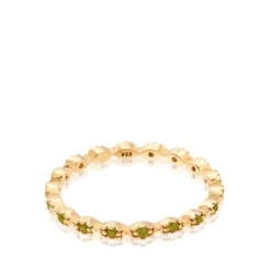 Carolina Gynning smycken Gynning Jewelry Time To Glow Ring Grön Guld