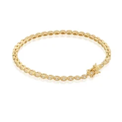 Carolina Gynning smycken Gynning Jewelry Time To Glow T-armband Guld Champagne