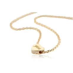 Carolina Gynning smycken Gynning Jewelry You Halsband Guld- GP30