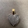 Hjärta i 18K Guld med Diamanter HJG015