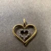 Hjärta i 18K Guld med Diamanter HJG013