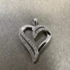 Hjärta i 18K Guld med Diamanter HJG002
