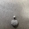 Hjärta i 18K Vitguld med Diamanter HJG017