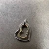 Hjärta i 18K Vitguld och Guld med Diamanter HJG027