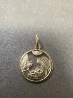Jesus Baptism Hänge i 14K Guld JHG015