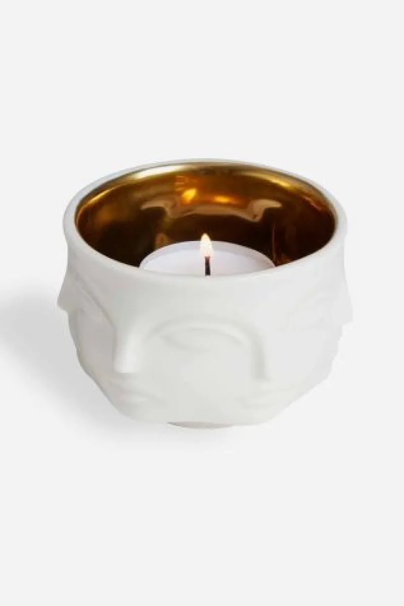Jonathan Adler Dora Maar Muse Ljuslykta Vit/Guld