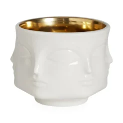 Jonathan Adler Dora Maar Skål Vit/Guld