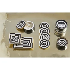 Jonathan Adler Op Art Rectangle Fat