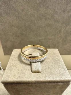 18K Guld – Allians Ring – RBG047 ( Begagnad )