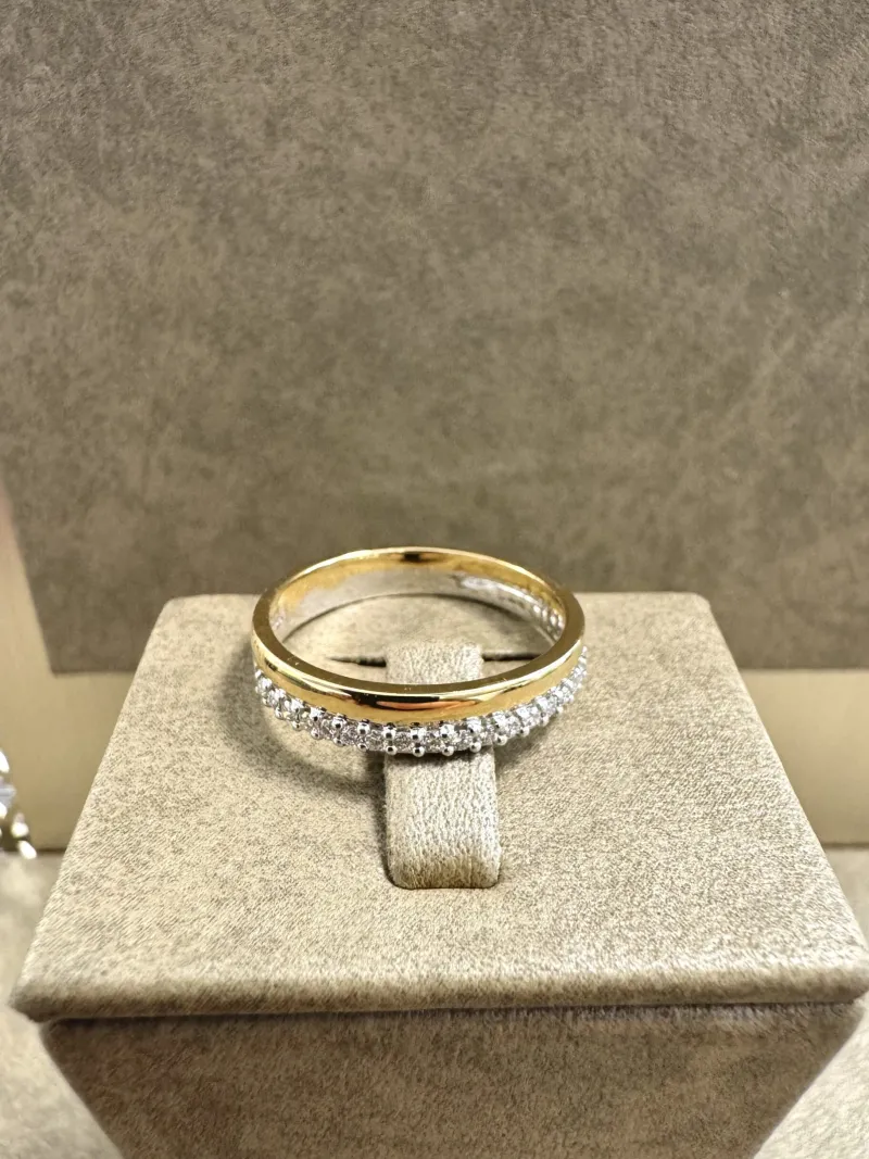 18K Guld – Allians Ring – RBG047 ( Begagnad )