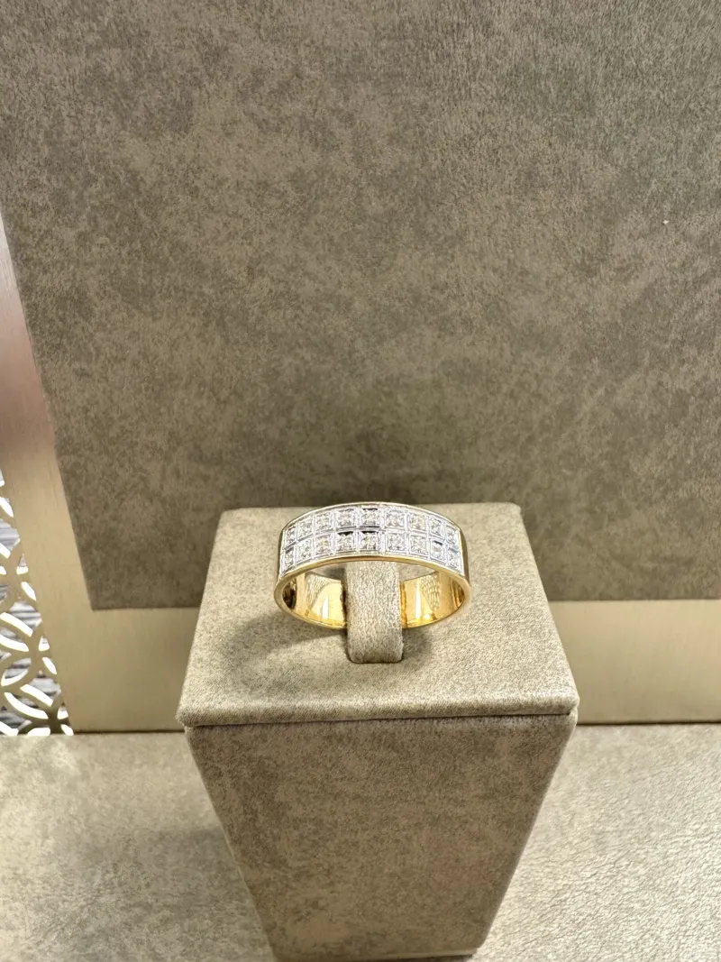 18K Guld – Allians Ring – RBG042 ( Begagnad )