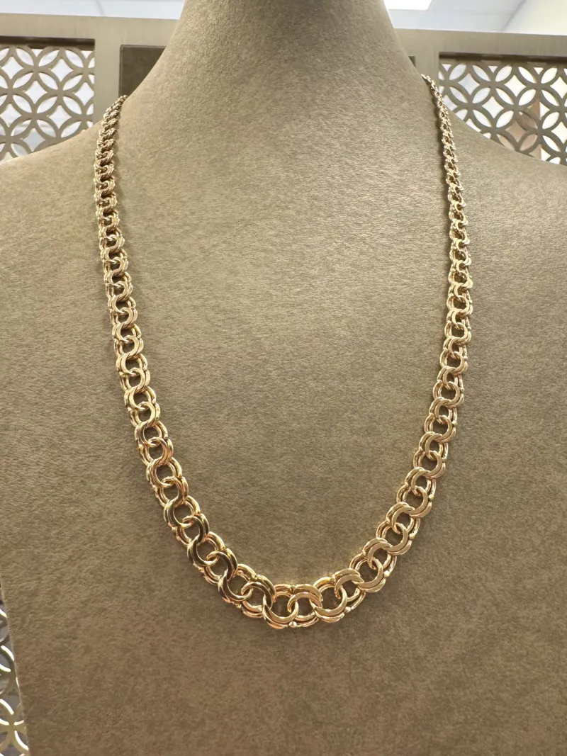 18K Guld Bismarck Halsband – BSH036G