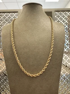 18K Guld Cordell Halsband – CLH008G18