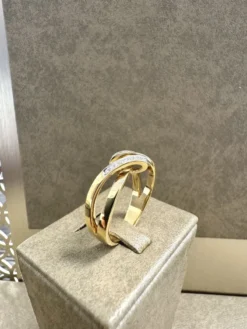 18K Guld – Diamant Ring – RBG039 ( Begagnad )