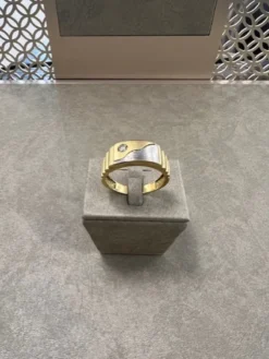 18K Guld Klackring Herr- RBG003 ( Begagnad )