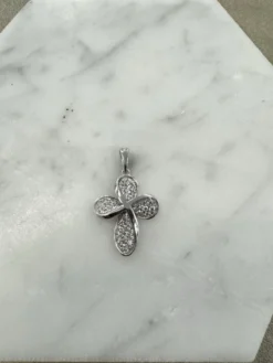 18K Guld Kors Cubic Zirconia – ZKHG019