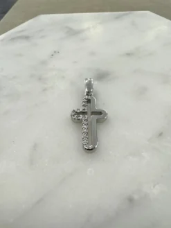 18K Guld Kors Cubic Zirconia – ZKHG017