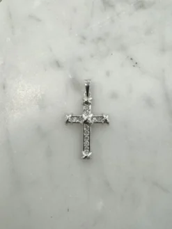 18K Guld Kors Cubic Zirconia – ZKHG016
