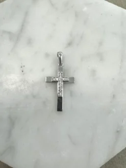 18K Guld Kors Cubic Zirconia – ZKHG014