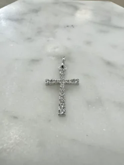 18K Guld Kors Cubic Zirconia – ZKHG011