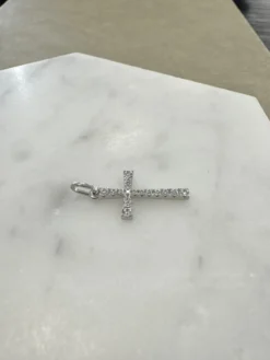 18K Guld Kors Cubic Zirconia – ZKHG011