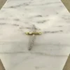 18K Guld Kors Cubic Zirconia – ZKHG006