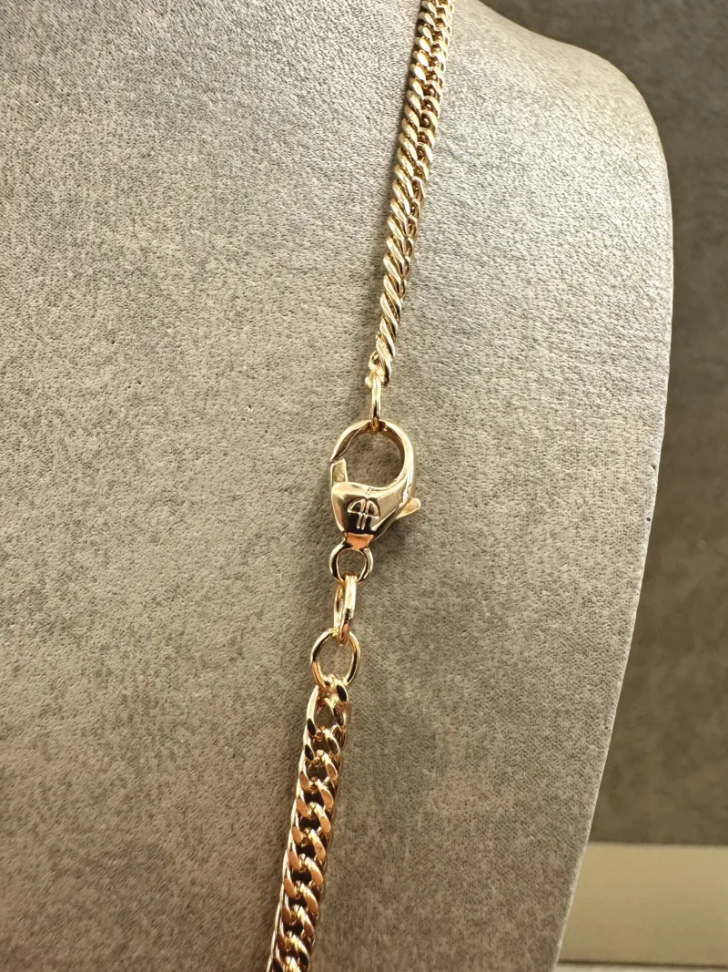 18K Guld Pansar Halsband PBH002G