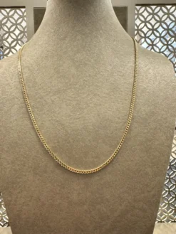 18K Guld Pansar Halsband – PLH009G18