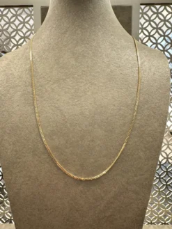 18K Guld Pansar Halsband – PLH008G18